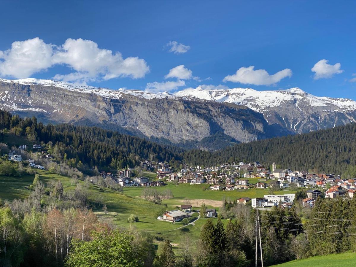Moderne Ferienwohnung In Laax - Modern Apartment In Laax Exteriér fotografie